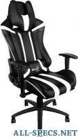 AeroCool AC220-BW (4710700959695), cadeira de rodas para gamer, preto e branco 34023