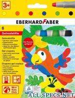 Faber-Castell eberhard faber набор гелевых маркеров 6 цветов 22041435