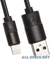 Liberty Project 0L-00030350 cabo de cabo USB - Lightning Black, 1m 399292