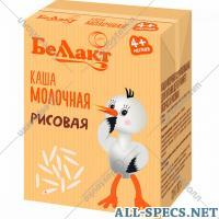 Беллакт Kasha leite "Bellact". arroz 207 G.