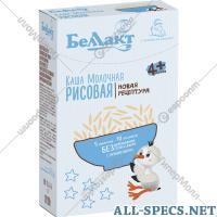 Беллакт Kasha seco leite seco "Bellact". arroz 200 G.