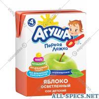 Агуша Sumo infantil "Agusha." maçã 200 ml