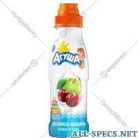 Агуша Bebe. Sumo infantil "Agusha." maçã / cereja, 300 ml