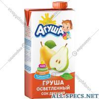 Агуша Sumo infantil "Agusha." Pêra restaurado, 500 ml