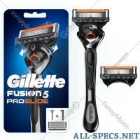 Gillette Homem razor «Gillette» Fusion ProGlidel, sobre 2 deslocal fita adesiva