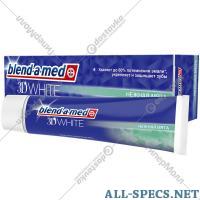 Blend-a-med Зубная паста «Blend-a-med» 3D White, трехмерное отбеливание, 100 мл