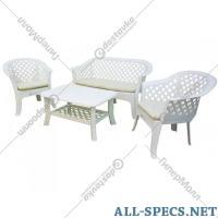 GreenDeco Conjunto móveis móveis «GreenDeco» Veranda Set, SDN012BI