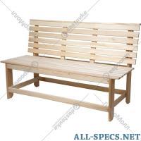 Парилочка Bench para casa de banho "O Steamboat" 140х87х55 centímetro