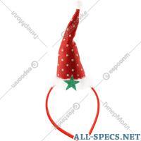 Бибабоша Carnaval decoração de decoração (hoop) vermelho e branco