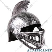 No brand Capitão carnaval plástico de plástico Capacete gladiador 25х18х13 centímetro
